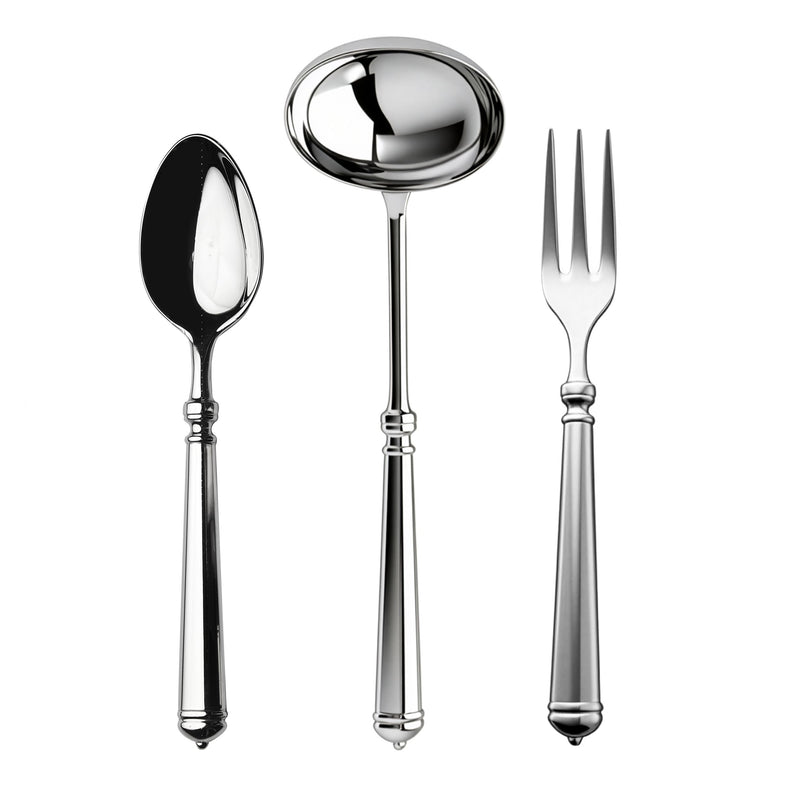 Mepra - Luce Serving Set - 3 Pcs. - Mirror – MPR-105722003 – Image 1