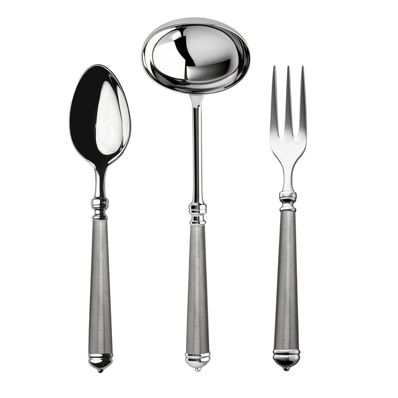Mepra - Luce Serving Set - 3 Pcs. - Mirror w/Ice Grip – MPR-1057GI22003 – Image 1
