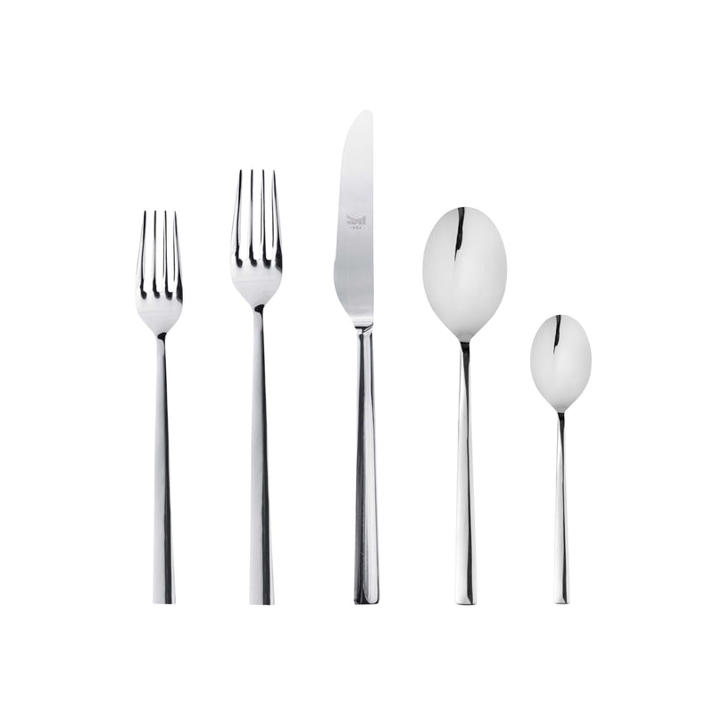 Mepra – Atena Mirror – 5-Piece Flatware Set – 106222005 – Image 1