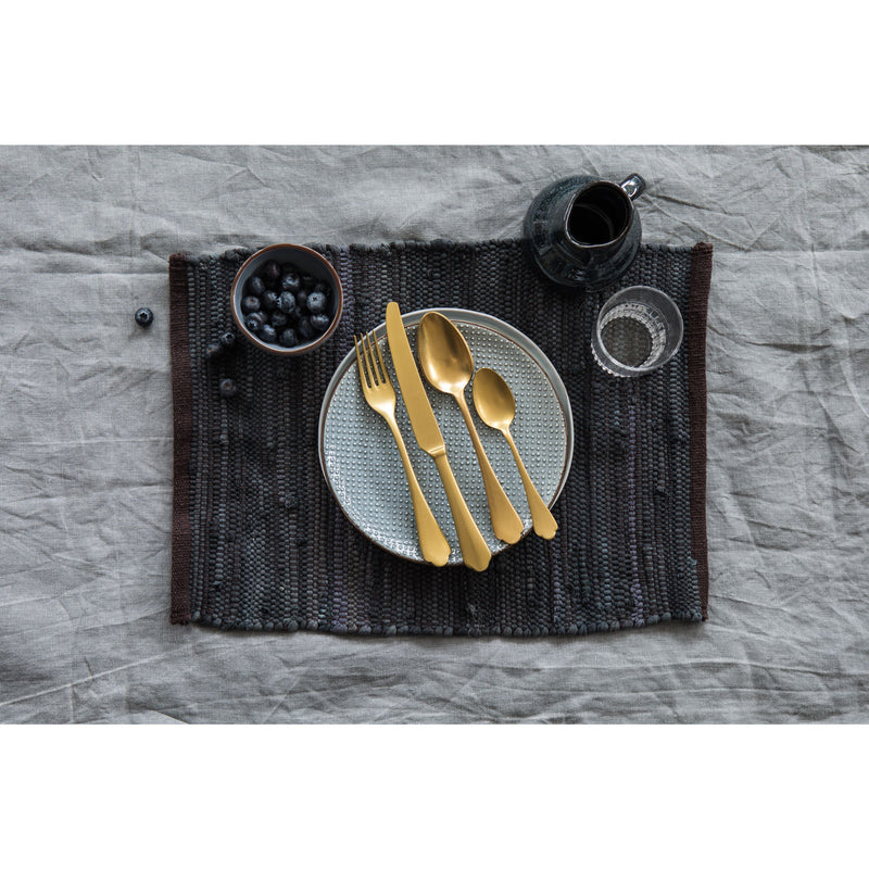 Mepra – Dolce Vita Pewter Gold – 5-Piece Flatware Set – 106422005PO – Image 2