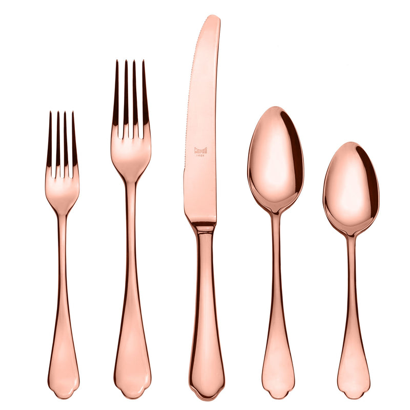 Mepra – Dolce Vita Bronze – 20-Piece Flatware Set – 106422020B – Image 1