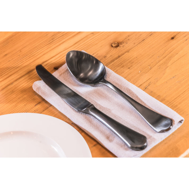 Mepra - Dolce Vita Pewter Black Gold Flatware Set - 20 Pcs. – MPR-106422020PON – Image 2