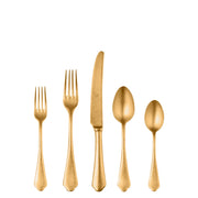 Mepra – Dolce Vita Pewter Gold – 20-Piece Flatware Set – 106422020PO – Image 1