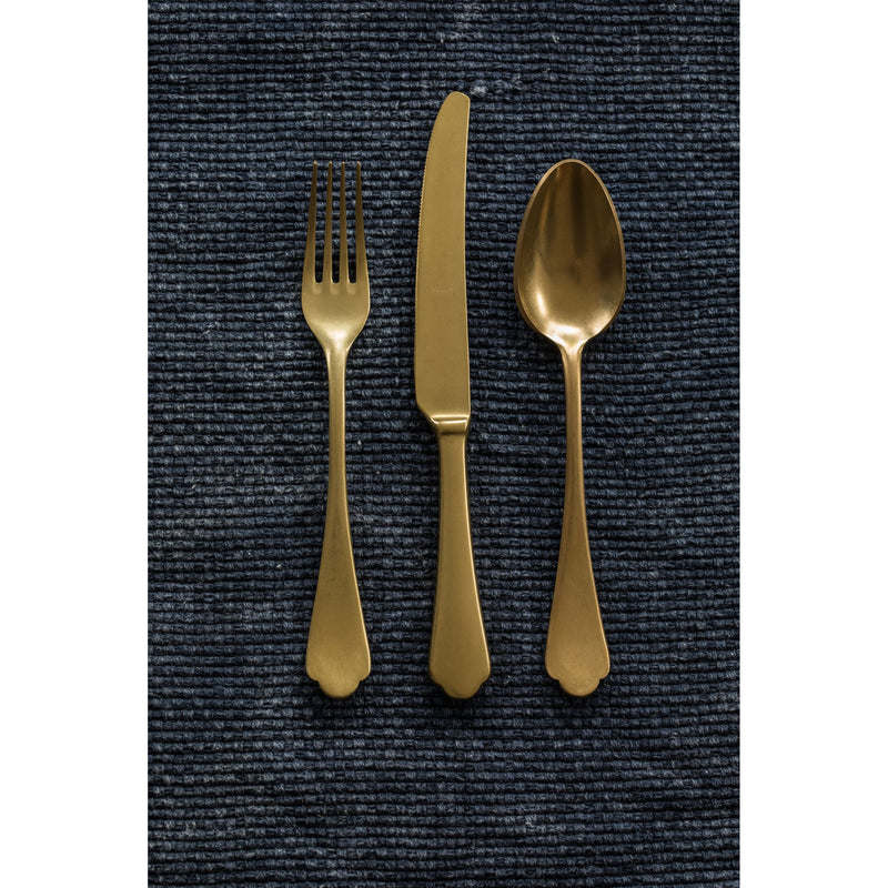 Mepra – Dolce Vita Pewter Gold – 20-Piece Flatware Set – 106422020PO – Image 2
