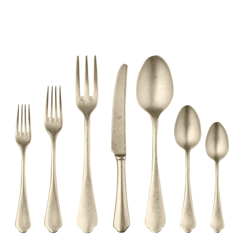 Mepra - Dolce Vita Pewter Champagne Flatware Set - 32 Pcs. – MPR-106422032PC – Image 1