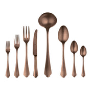 Mepra – Dolce Vita Pewter Bronze – 43-Piece Flatware Set – 106422043PB – Image 1