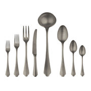 Mepra – Dolce Vita Pewter Black Gold – 43-Piece Flatware Set – 106422043PON – Image 1
