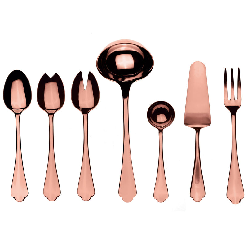 Mepra - Dolce Vita Bronze Serving Set - 7 Pcs. – MPR-10642207B