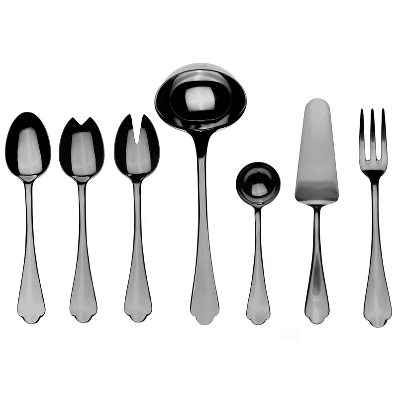 Mepra – Dolce Vita Black Gold – 7-Piece Serving Set – 10642207ON – Image 1