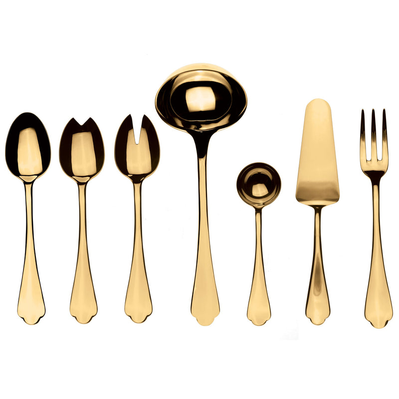 Mepra – Dolce Vita Gold – 7-Piece Serving Set – 10642207O – Image 1