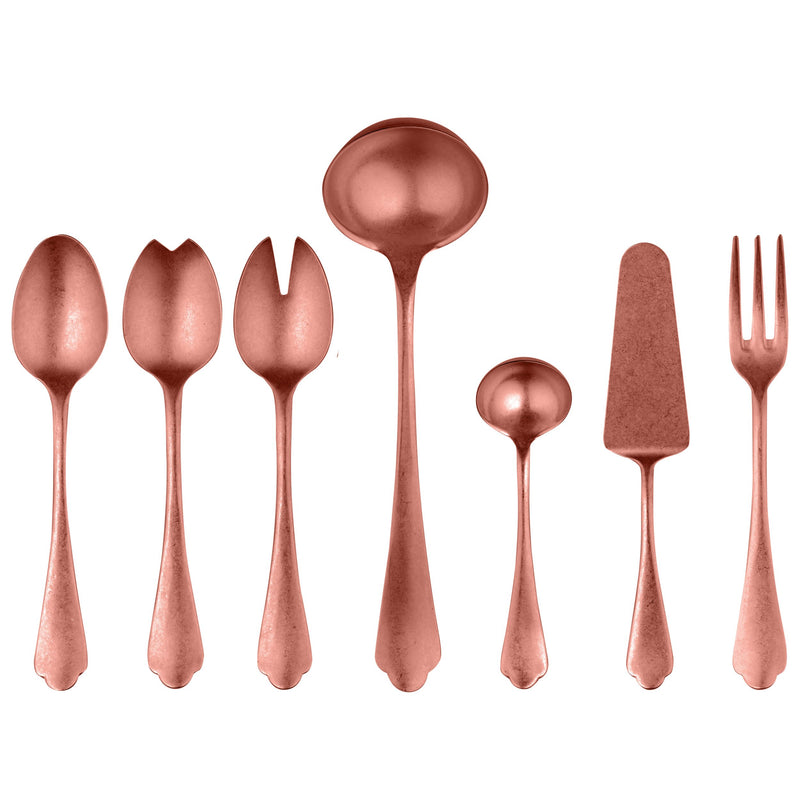 Mepra – Dolce Vita Pewter Bronze – 7-Piece Serving Set – 10642207PB – Image 1