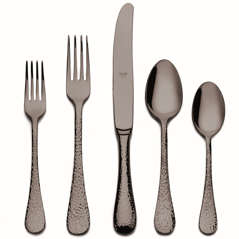 Mepra – Epoque Black Gold – 5-Piece Flatware Set – 106822005ON – Image 1
