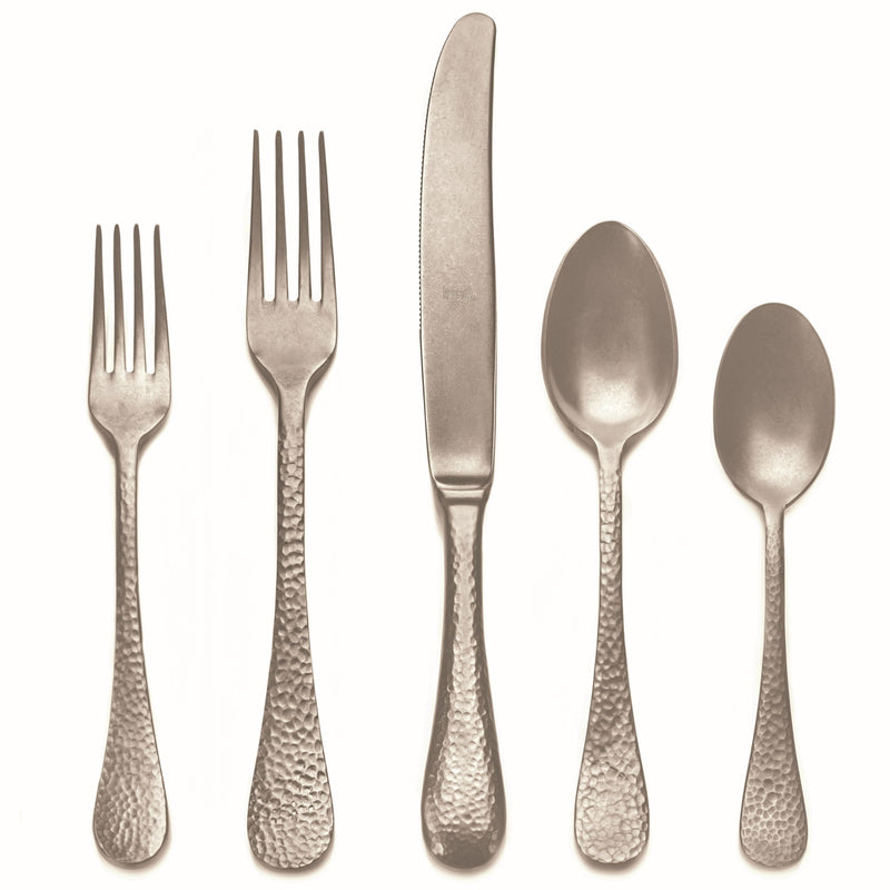 Mepra – Epoque Pewter Champagne – 20-Piece Flatware Set – 106822020PC – Image 1