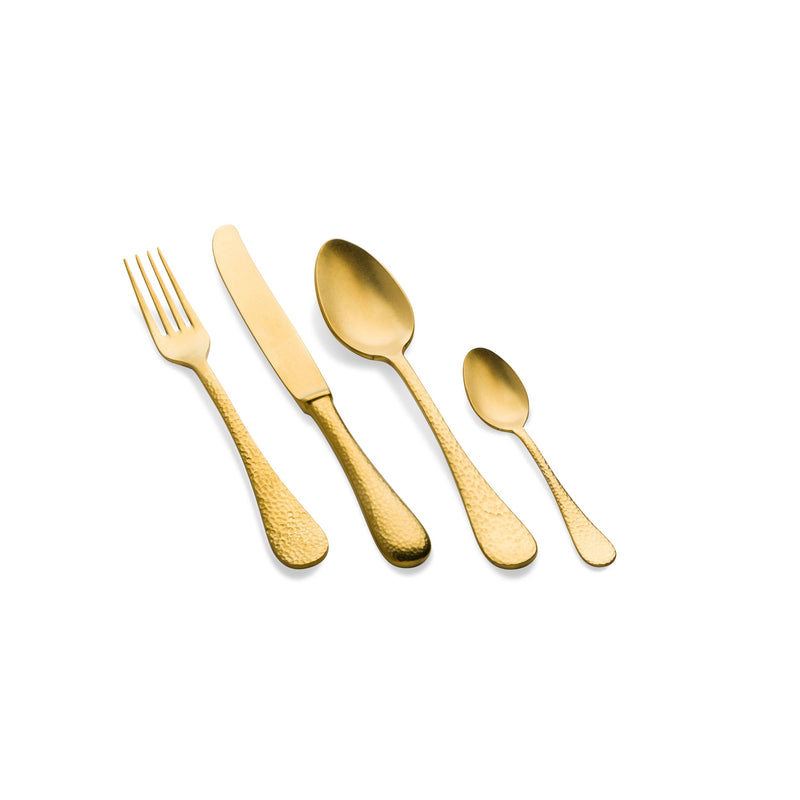 Mepra – Epoque Pewter Gold – 20-Piece Flatware Set – 106822020PO – Image 2