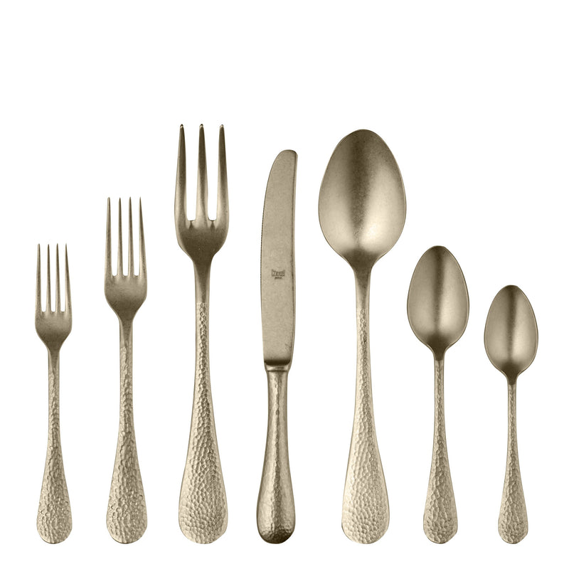 Mepra – Epoque Pewter Champagne – 32-Piece Flatware Set – 106822032PC – Image 1