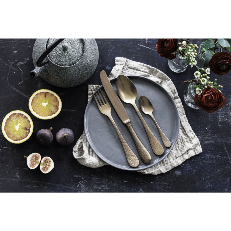 Mepra – Epoque Pewter Champagne – 32-Piece Flatware Set – 106822032PC – Image 2