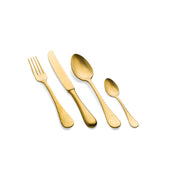 Mepra – Epoque Pewter Gold – 32-Piece Flatware Set – 106822032PO – Image 2