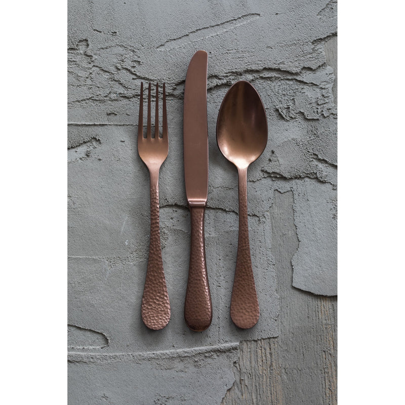Mepra – Epoque Pewter Bronze – 43-Piece Flatware Set – 106822043PB – Image 2