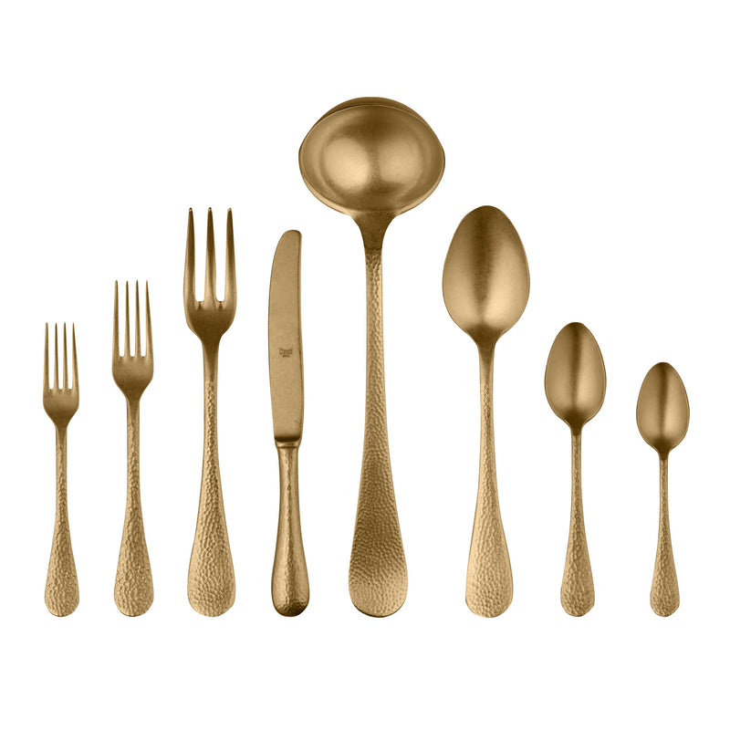 Mepra – Epoque Pewter Gold – 43-Piece Flatware Set – 106822043PO – Image 1