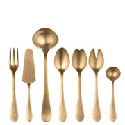 Mepra – Epoque Pewter Gold – 7-Piece Serving Set – 10682207PO – Image 1