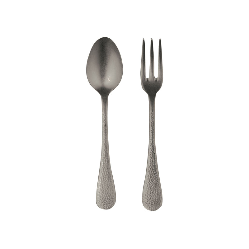 Mepra - Epoque Pewter Black Gold Serving Set - 2 Pcs. – MPR-106822110PON – Image 1