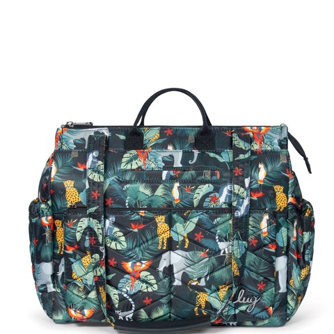 LUG Soprano tote bag in Wildlife Black