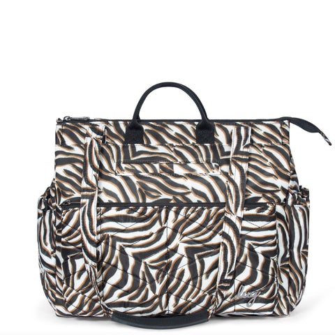 LUG Soprano tote bag in Zebra Sand