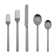 Mepra – Stile by Pininfarina Ice Black Gold – 5-Piece Flatware Set – 107522005ION – Image 1