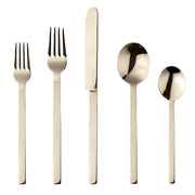 Mepra - Stile By Pininarina Flatware Set - 20 Pcs. - Champagne – MPR-107522020C – Image 1