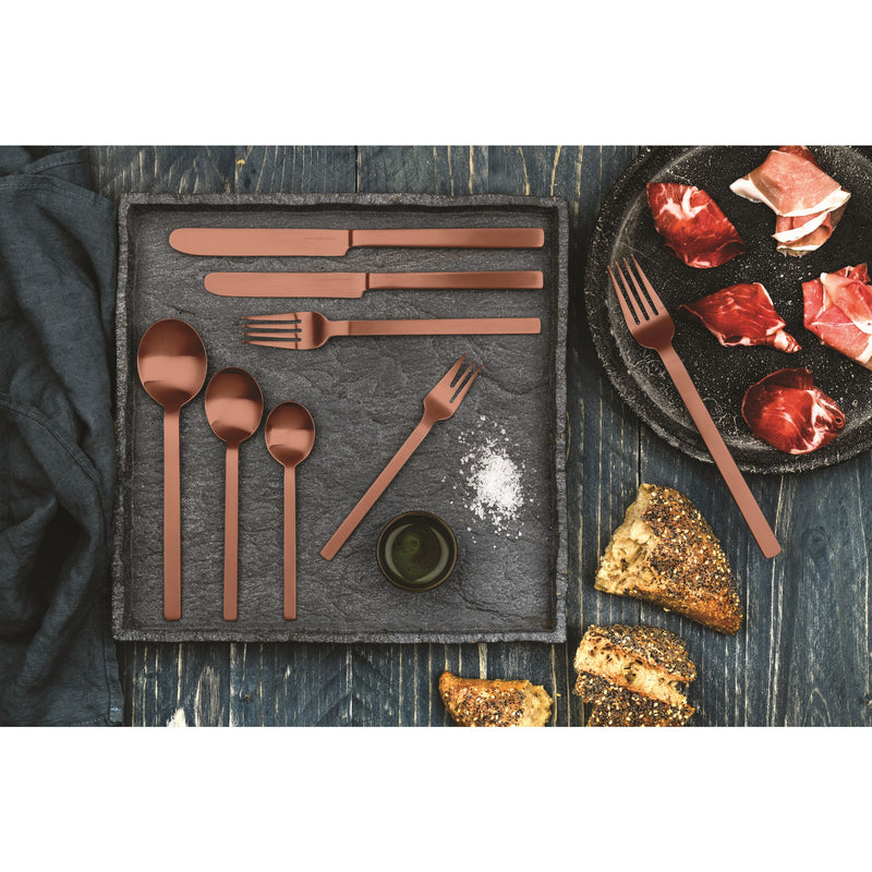Mepra - Stile By Pininarina Flatware Set - 20 Pcs. - Ice Bronze