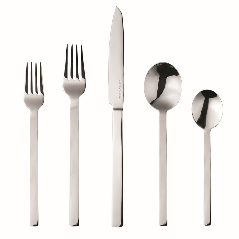 Mepra - Stile By Pininarina Flatware Set with Steak Knife - 20 Pcs. - Mirror – MPR-107522020K – Image 1