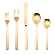 Mepra - Stile By Pininarina Flatware Set - 20 Pcs. - Ice Gold – MPR-107522020OI – Image 1