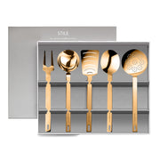Mepra – Stile Gold – 5-Piece Kitchen Tool Set – 10752205O – Image 1