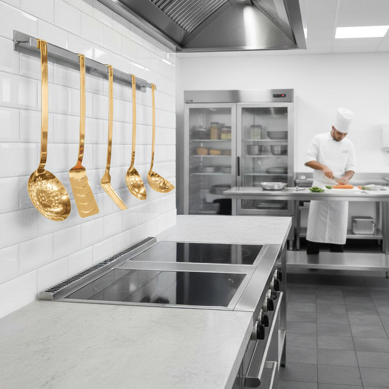 Mepra – Stile Gold – 5-Piece Kitchen Tool Set – 10752205O – Image 2