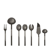 Mepra - Stile By Pininarina Serving Set - 7 Pcs. - Ice Black Gold – MPR-10752207ION – Image 1