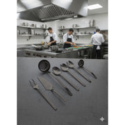 Mepra - Stile By Pininarina Serving Set - 7 Pcs. - Ice Black Gold – MPR-10752207ION – Image 2