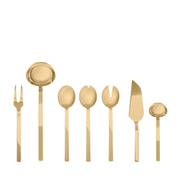 Mepra - Stile By Pininarina Serving Set - 7 Pcs. - Ice Gold – MPR-10752207OI – Image 1