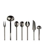 Mepra - Stile By Pininarina Serving Set - 7 Pcs. - Black Gold – MPR-10752207ON – Image 1