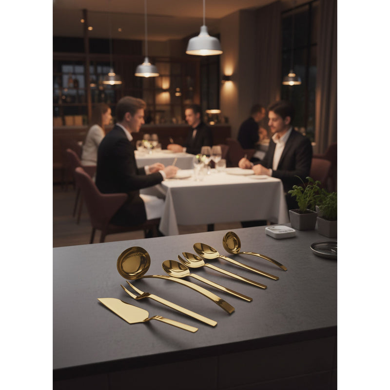 Mepra - Stile By Pininarina Serving Set - 7 Pcs. - Gold – MPR-10752207O – Image 2