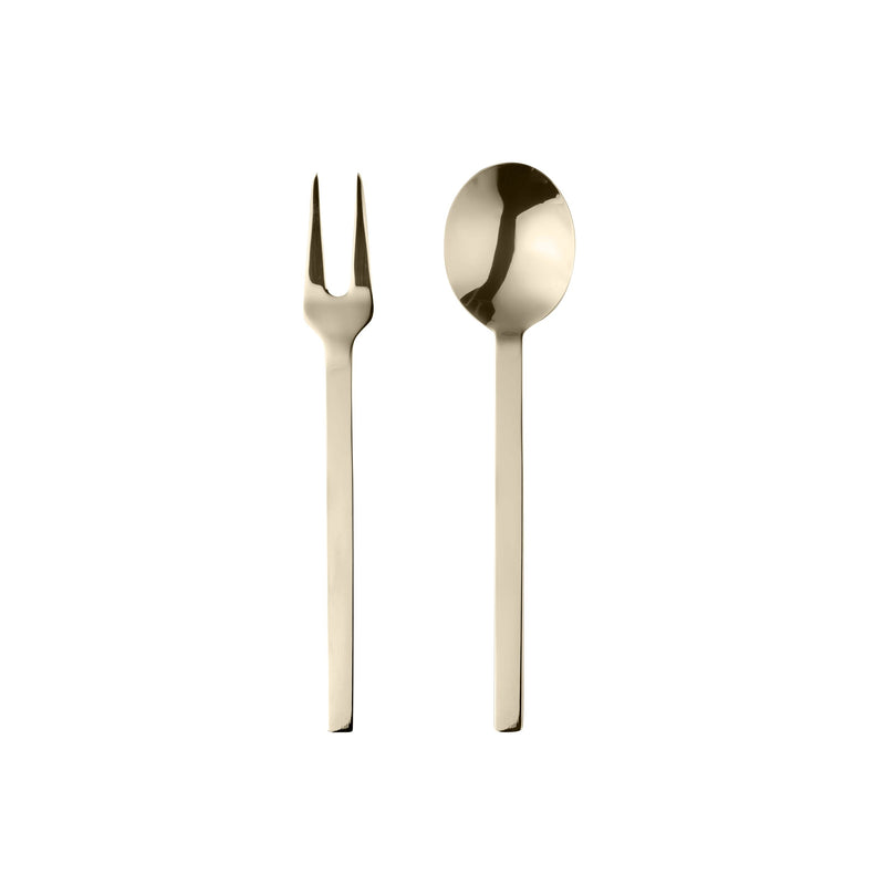 Mepra - Stile By Pininarina Serving Set - 2 Pcs. - Champagne – MPR-107522110C – Image 1