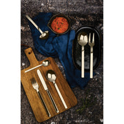 Mepra – Stile by Pininfarina Champagne – 2-Piece Serving Set – 107522110C – Image 2