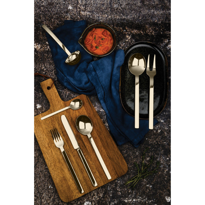 Mepra – Stile by Pininfarina Champagne – 2-Piece Serving Set – 107522110C – Image 2