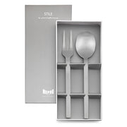 Mepra - Stile By Pininarina Serving Set - 2 Pcs. - Ice - Gift Box Included – MPR-107544210I – Image 1