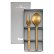 Mepra - Stile By Pininarina Serving Set - 2 Pcs. - Ice Gold – MPR-107544210OI – Image 1