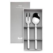 Mepra - Stile By Pininarina Serving Set - 2 Pcs. - Mirror - Gift Box Included – MPR-107544210 – Image 1