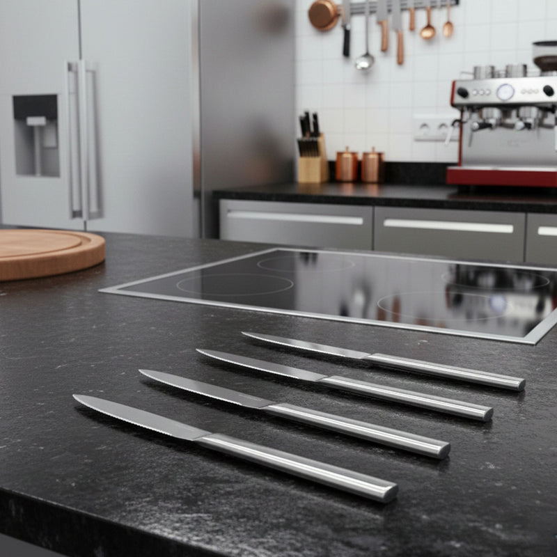Mepra - Stile Steak Knives Set - 4 Pcs. - Ice – MPR-107544434I – Image 2