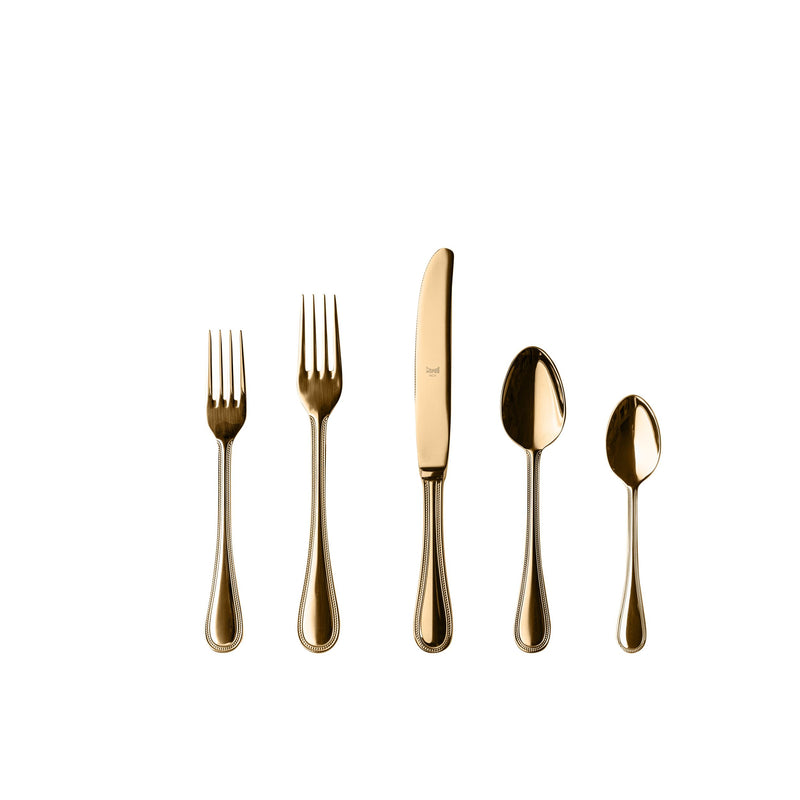 Mepra - Perla Gold Flatware Set - 5 Pcs. – MPR-107622005O – Image 1