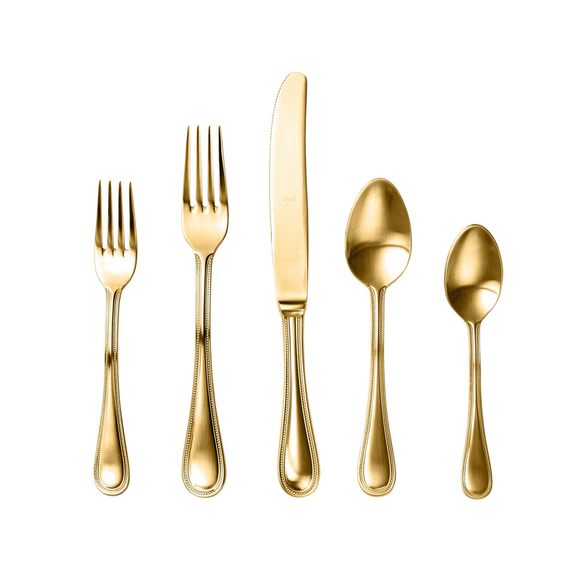 Mepra – Perla Ice Gold – 20-Piece Flatware Set – 107622020OI – Image 1