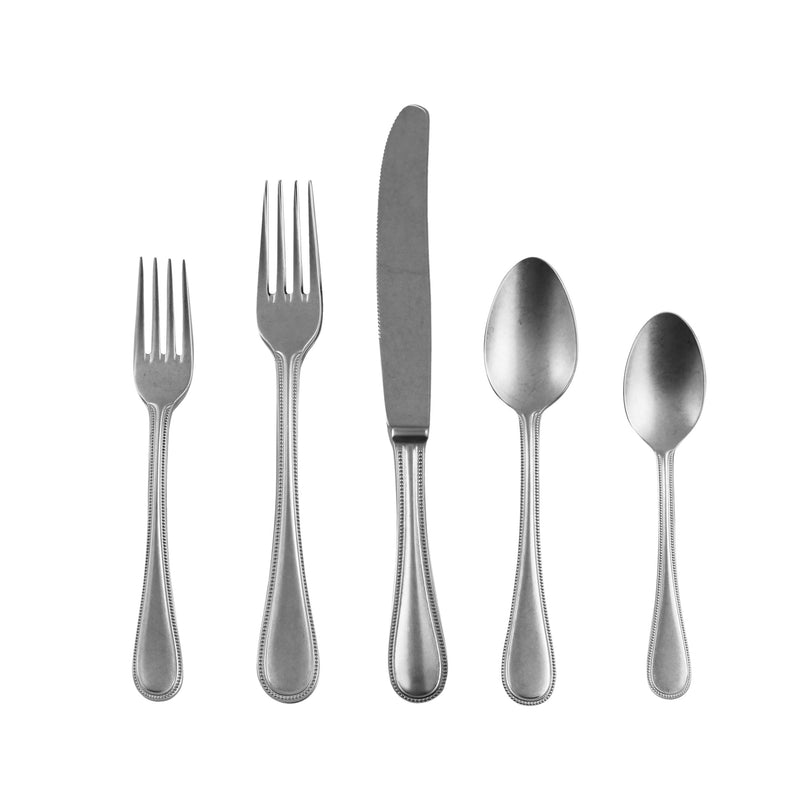 Mepra - Perla Pewter Flatware Set - 20 Pcs. – MPR-107622020P – Image 1
