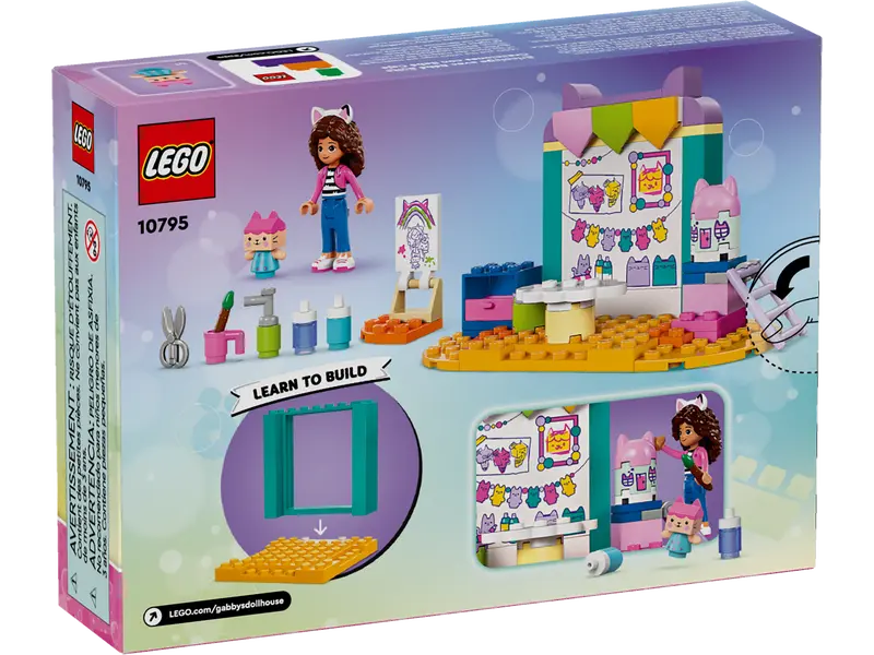 LEGO - 10795 - GABBY'S DOLLHOUSE - Crafting with Baby Box - 60pcs